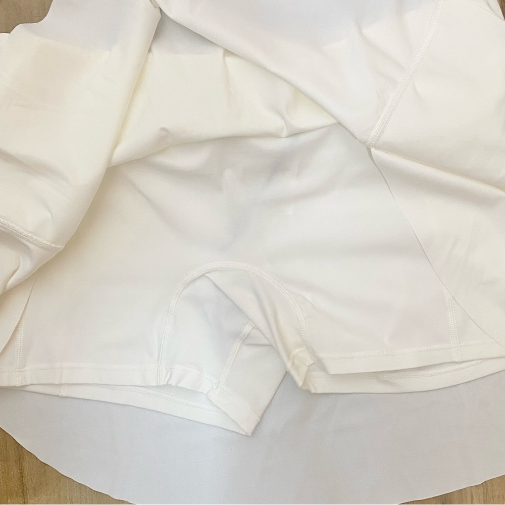 NWT Zyia White Gand Slam Tennis Skirt- Large - Picture 7 of 8